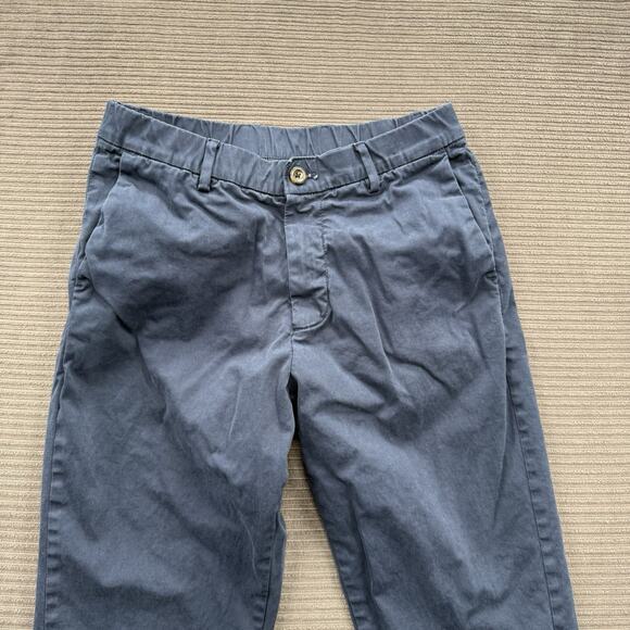 Bear Bottom Pants Men 28/32 Blue Cotton Performance Chino Elastic Waist Casual. - Picture 7 of 8